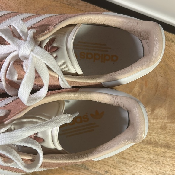 Adidas Gazelle, Pink Suede, Sz 10, worn once. - Picture 4 of 6